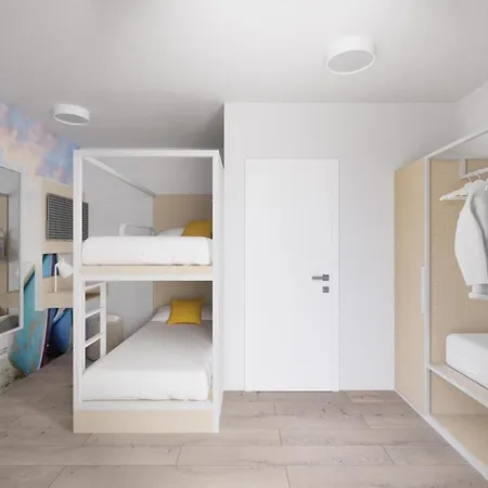 Fairschlafen Boutique Etagenbett Kombüse 0-03, Sauna, Fitness Hotel Neustadt in Holstein